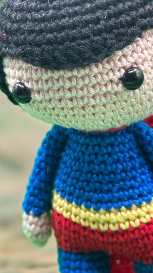 Superman versione amigurumi