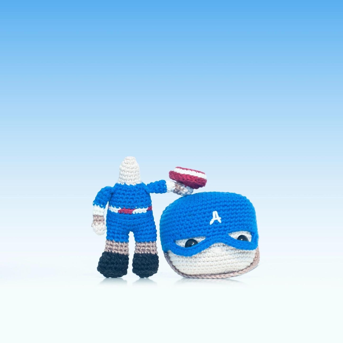 Captain America Amigurumi: L'Artigianato Italiano Incontra il Mondo dei Supereroi