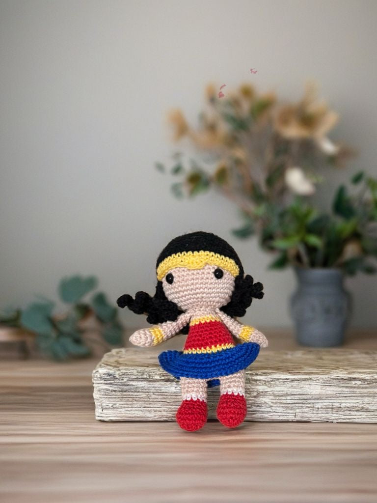 Wonder Woman versione amigurumi