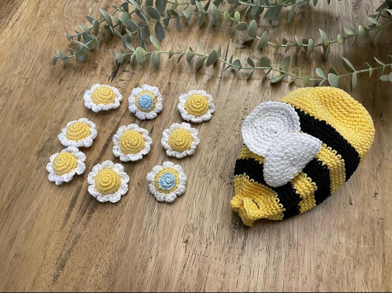 Memory game Bee and flowers _ Pattern