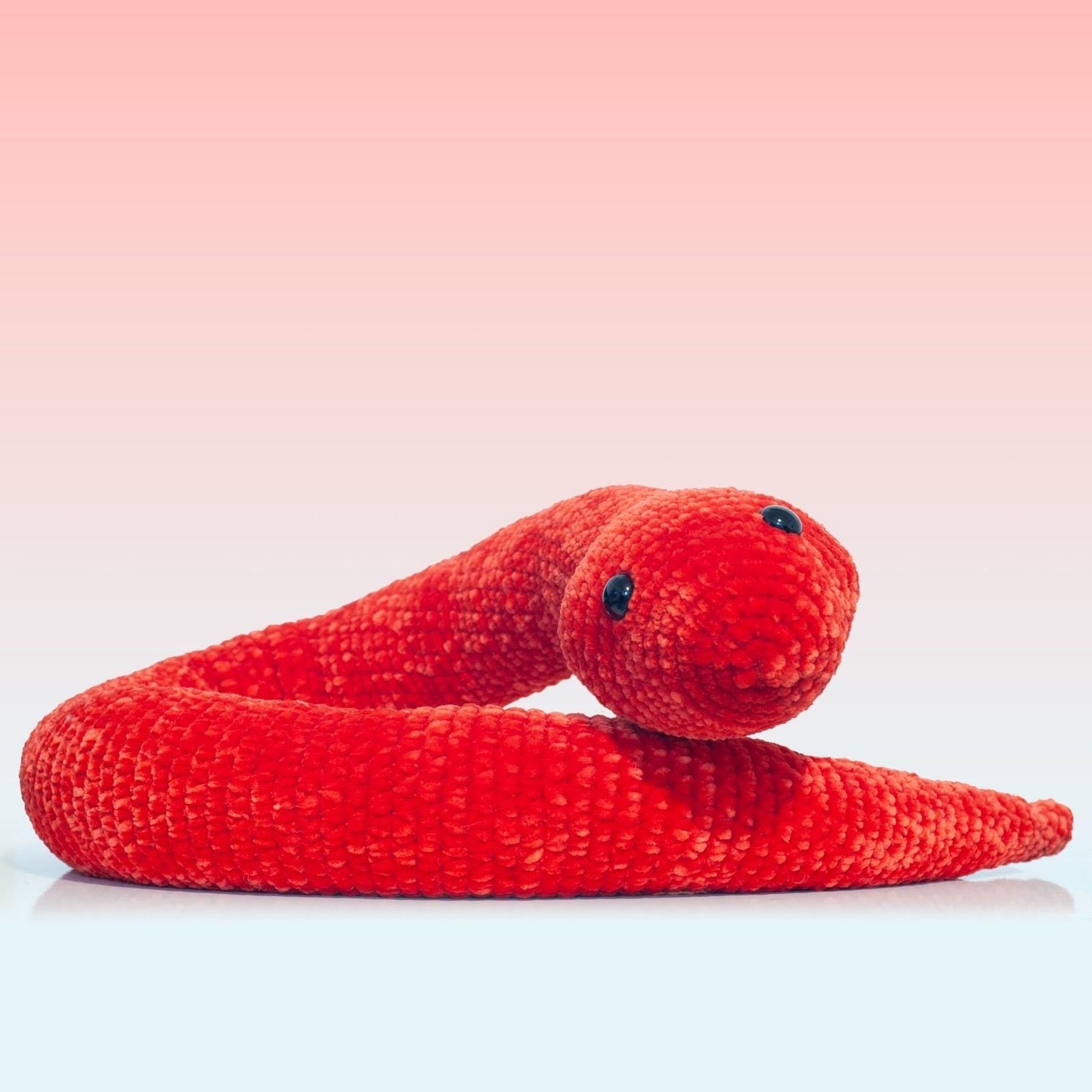 Serpente morbidissimo ciniglia