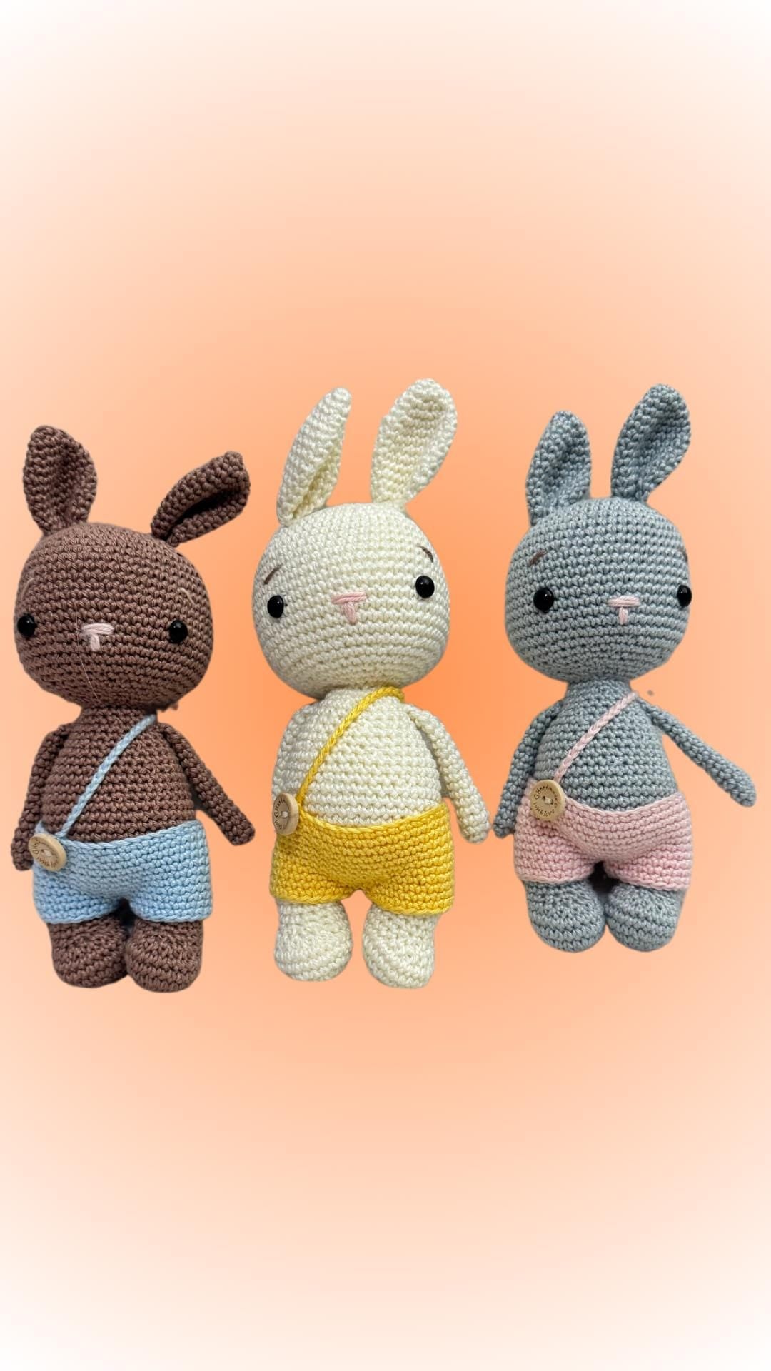 Coniglietto amigurumi dolci sogni
