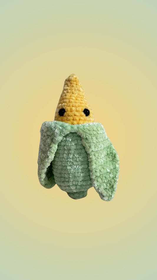 Little corn with suit