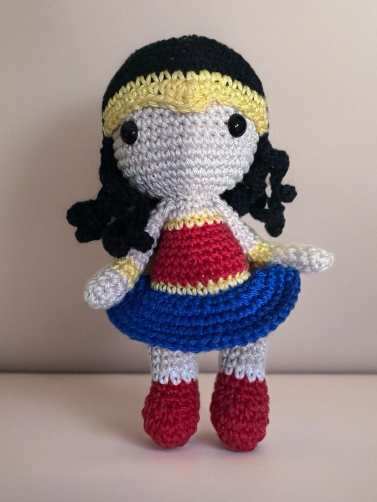 Wonder Woman versione amigurumi