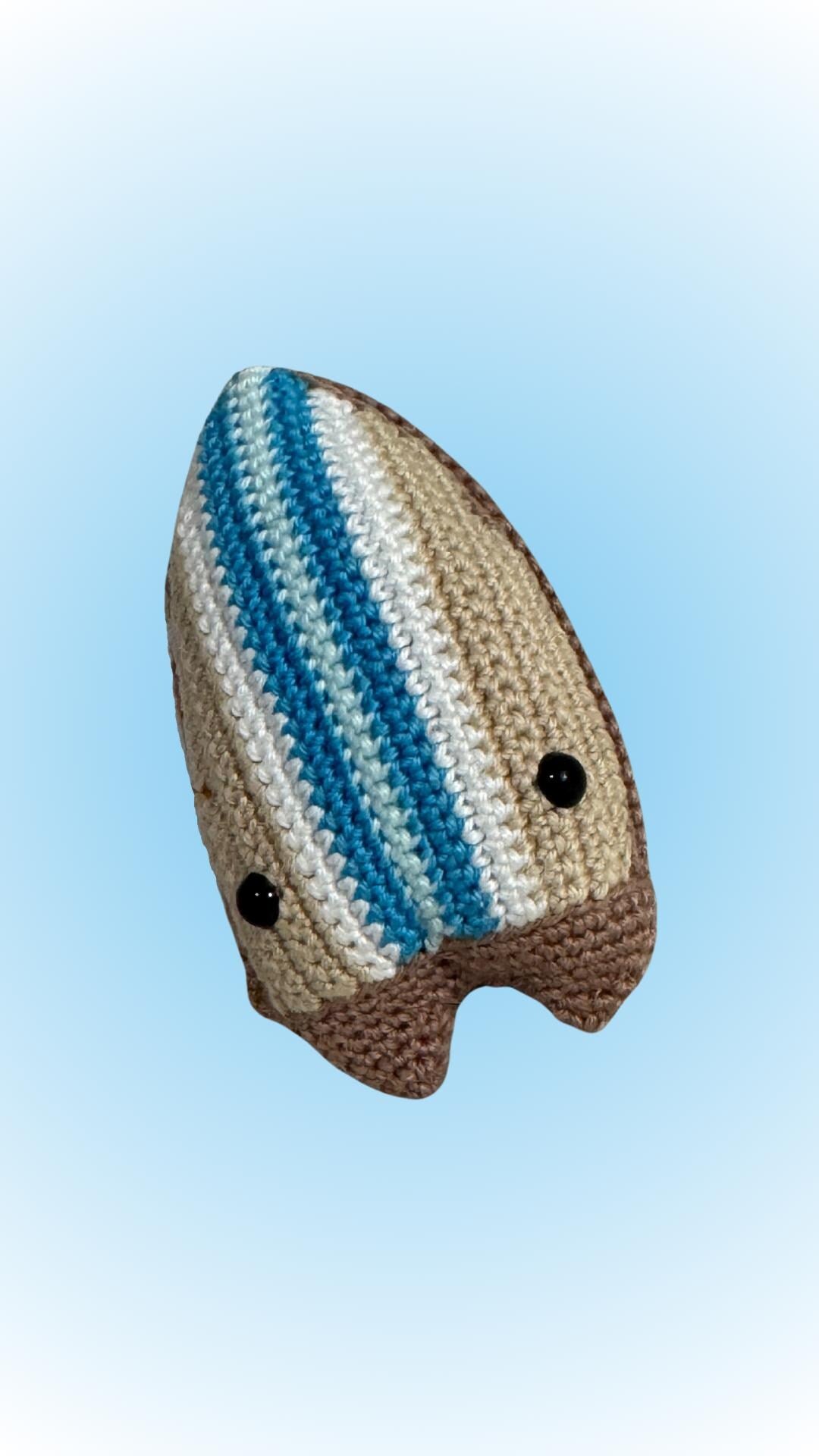 Amigurumi tavola da surf super cool