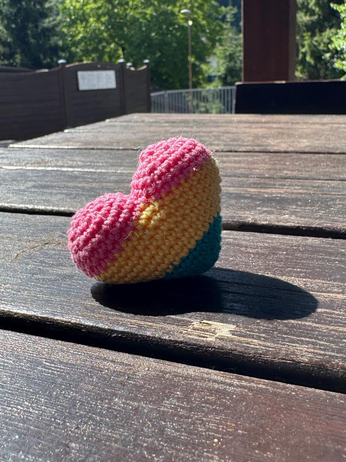 Portachiavi a forma di cuore
