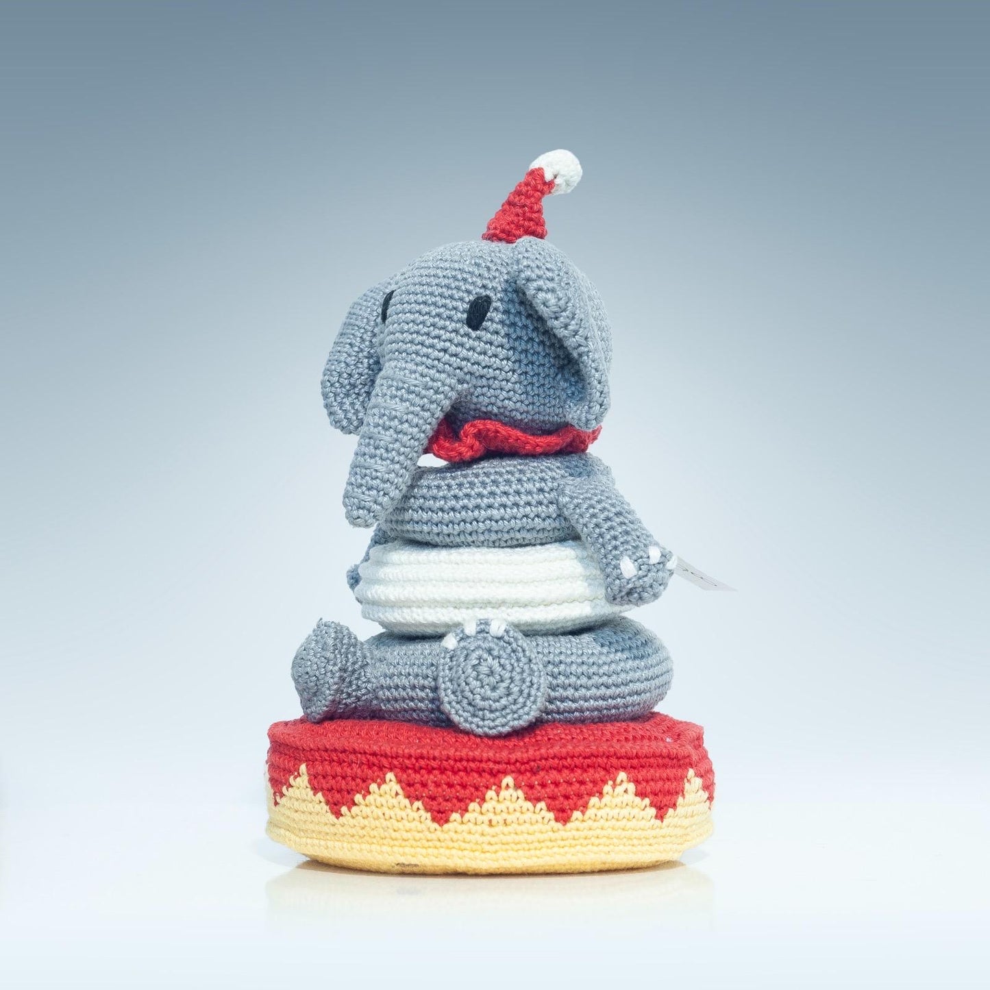 Torre Elefante in Cotone - Gioco Smontabile per Bambini