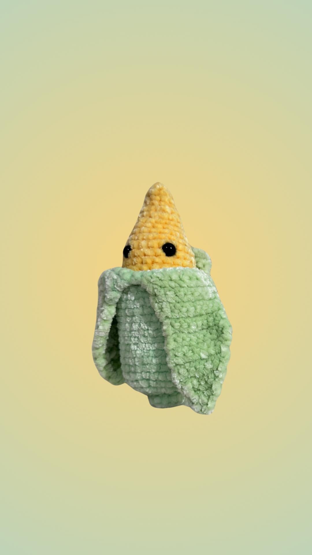 Little corn with suit