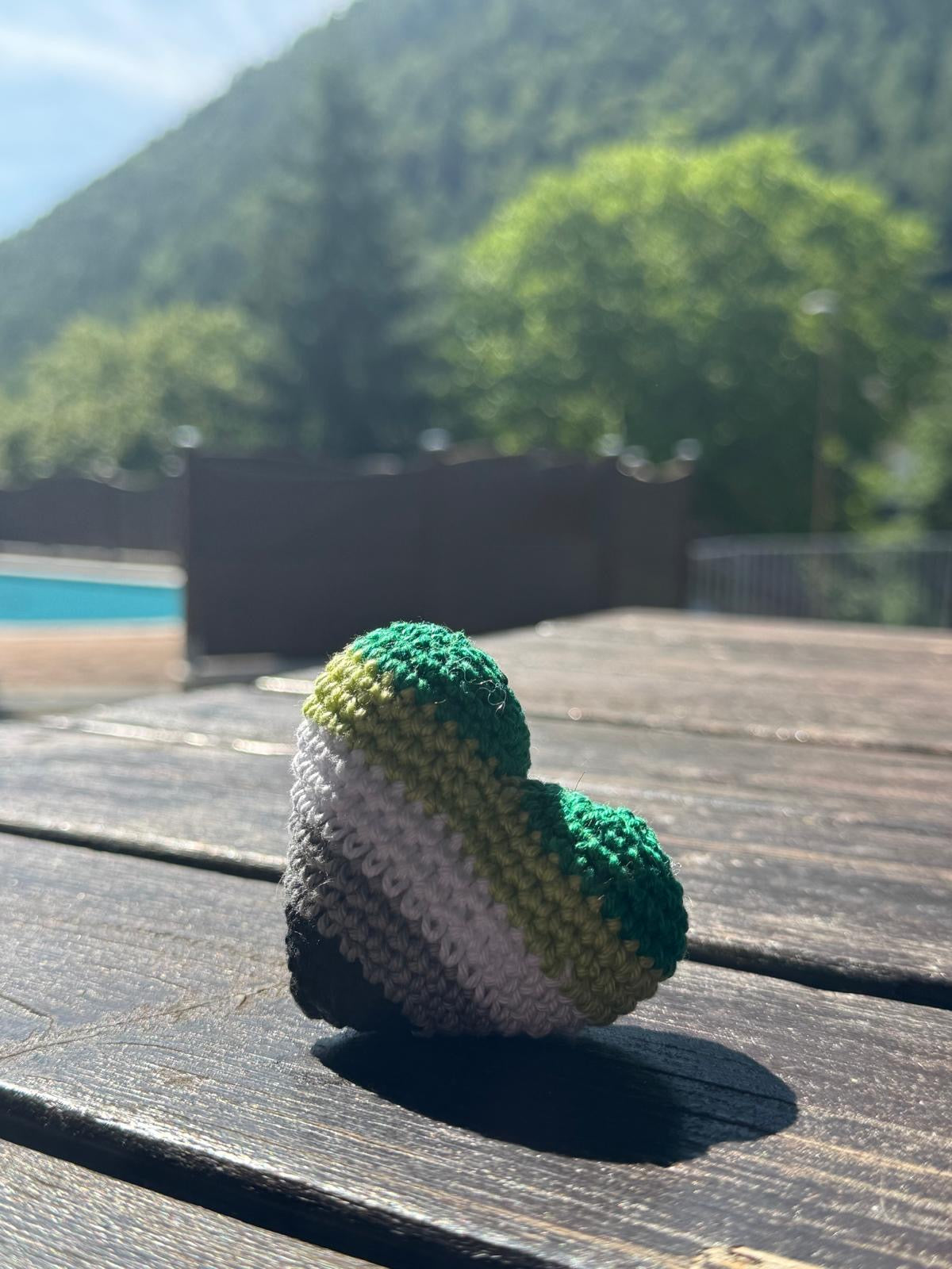 Portachiavi a forma di cuore