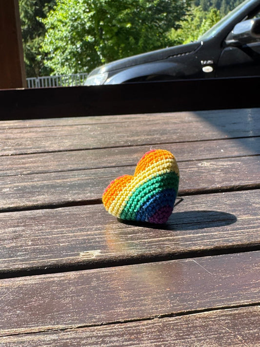 Portachiavi a forma di cuore