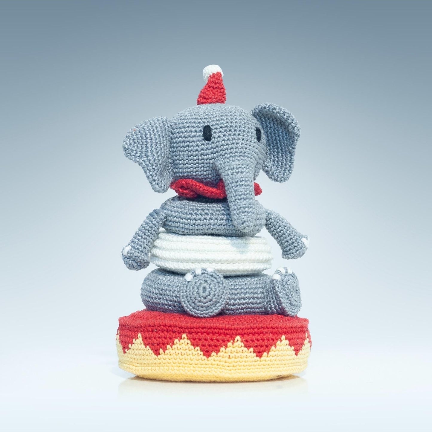 Torre Elefante in Cotone - Gioco Smontabile per Bambini
