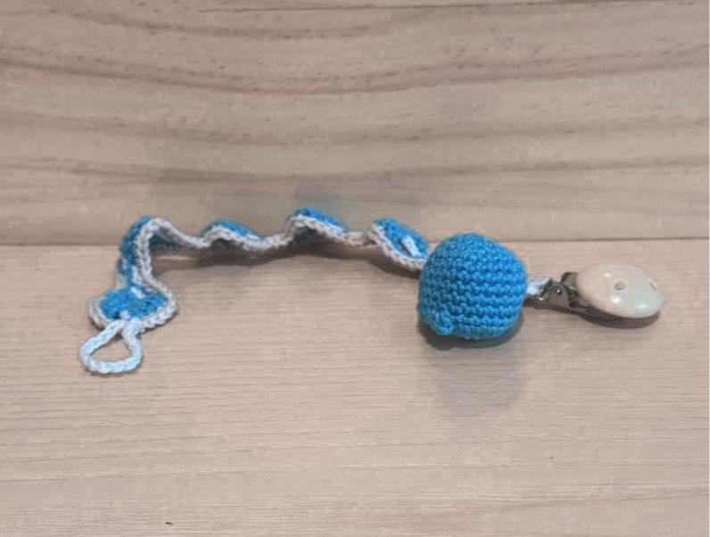 Catenella portaciuccio con balenina - kit di produzione