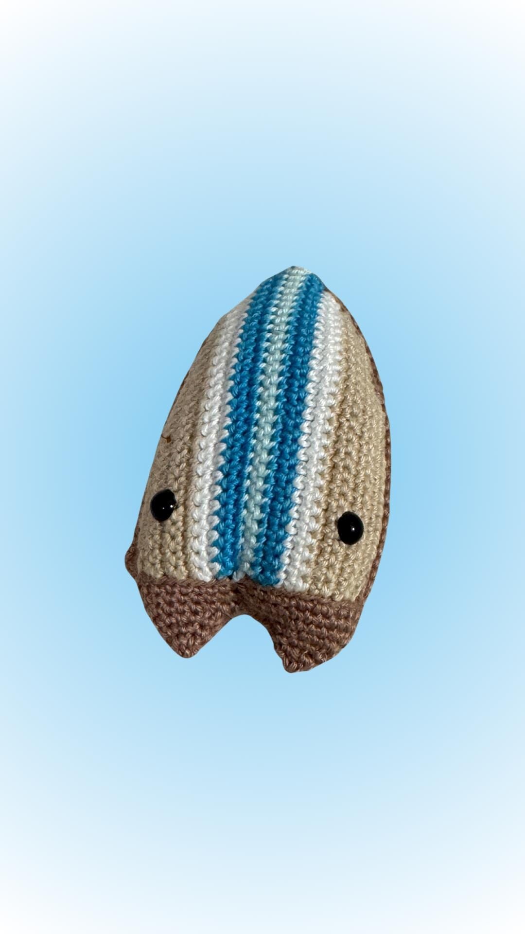 Amigurumi tavola da surf super cool