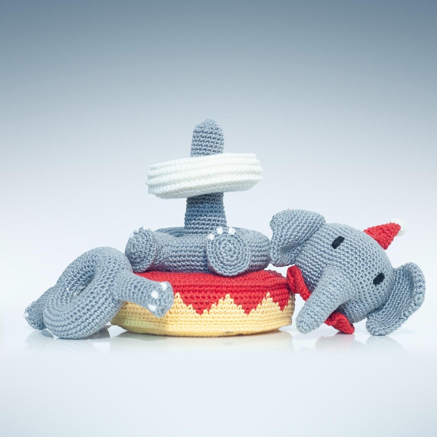 Torre Elefante in Cotone - Gioco Smontabile per Bambini