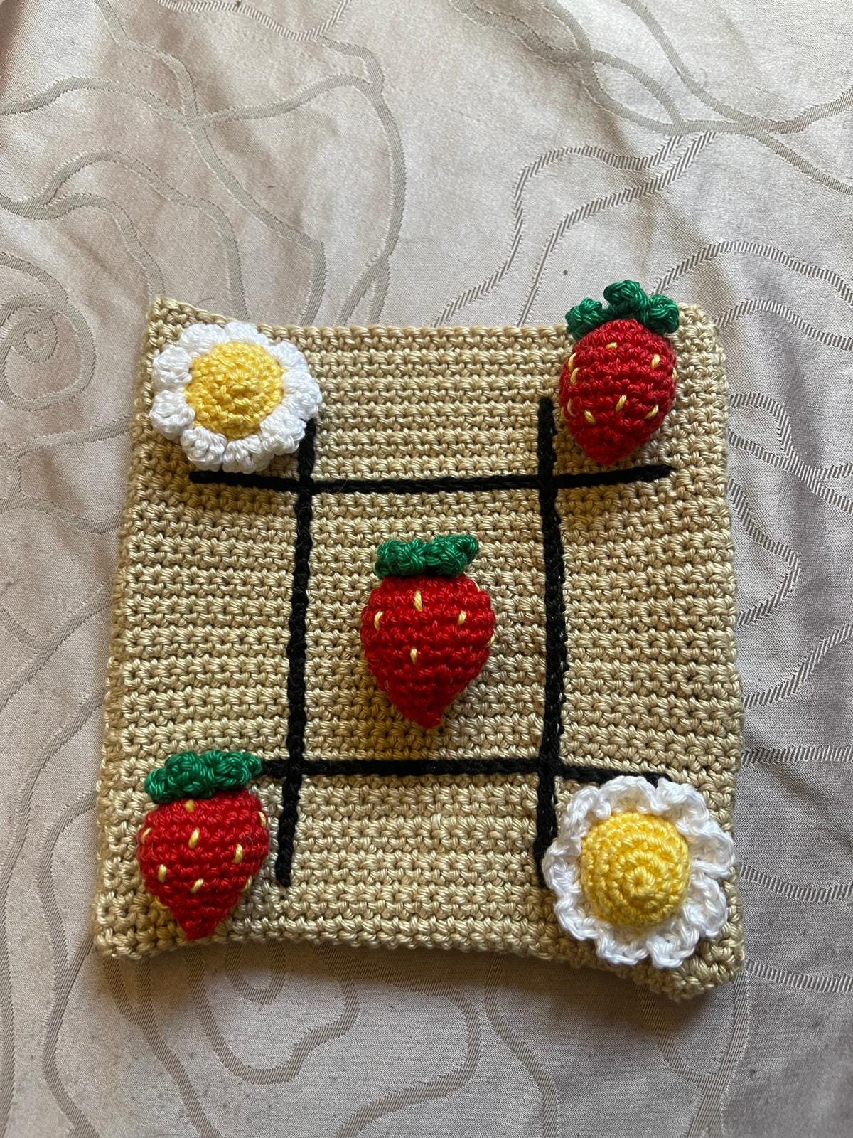 Memory game Strawberry and flowers - kit di produzione